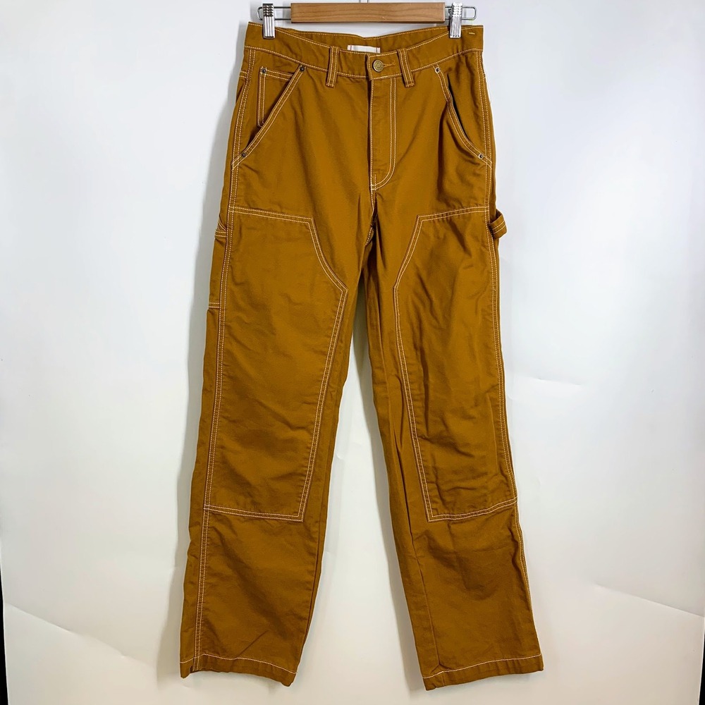 BDG Women's Brown‎ Canvas Carpenter Pants Size 26